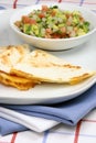 Mexican quesadilla Royalty Free Stock Photo