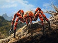 Mexican redknee tarantula