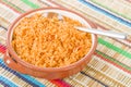 Mexican Rice Royalty Free Stock Photo