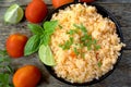 Mexican Rice Royalty Free Stock Photo