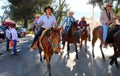 Mexican riders in local event