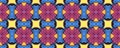 Mexican Seamless Motif. Ethnic Pattern. Floral Royalty Free Stock Photo