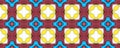 Mexican Seamless Pattern. Ethnic Tile Print