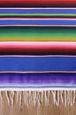 Mexican serape blanket background vertical copy space