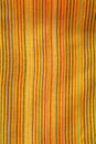 Mexican serape vibrant yellow macro fabric texture Royalty Free Stock Photo