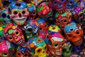 Mexican Skulls - Multiple Designs Royalty Free Stock Photo