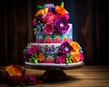 The Mexican smash cake is a custom made backdrop.
