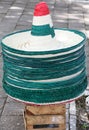 Mexican sombrero hats Royalty Free Stock Photo