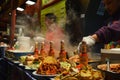 Mexican streetfood market