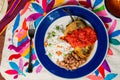 Mexican stuffed chilies Chiles Rellenos