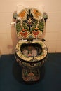 The mexican-style toilet bowl, Saint Petersburg, Russia