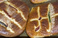 Mexican sweet bread freshly baked