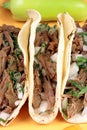 Mexican tacos Royalty Free Stock Photo