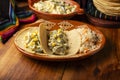 Mexican Tacos de Guisado Rajas with Cream