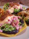 Mexican tacos quesadillas