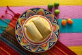 Mexican Tamale tamales of corn leaves Royalty Free Stock Photo