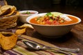 Mexican Tortilla Soup Royalty Free Stock Photo