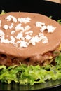 Mexican tostada ahogada Royalty Free Stock Photo