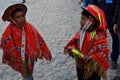 Mexican tourists with ponchos and sombreros 4