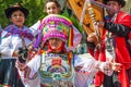 Peruvian traditional dancers