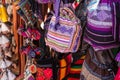Mexican traditional handmade bags Royalty Free Stock Photo