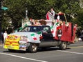 Mexican Woman Singer and Float