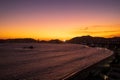 Mexico, Acapulco resort beaches and sunset ocean views near Zona Dorada Golden Beach zone Royalty Free Stock Photo