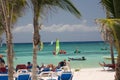 Mexico on beach active people