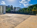 Mexico, Cancun, Mayan Museum entrance