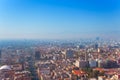 Mexico capital city from Torre Latinoamericana Royalty Free Stock Photo