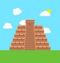 Mexico Chichen Itza Tulum Kukulcan Pyramid Royalty Free Stock Photo