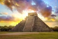 Mexico, Chichen ItzÃÂ¡, YucatÃÂ¡n. Mayan pyramid of Kukulcan El Castillo