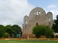 Mexico church cathedral Merida colonial Royalty Free Stock Photo