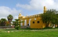 Mexico church cathedral Merida colonial Royalty Free Stock Photo