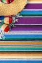 Mexico cinco de mayo background mexican sombrero copy space vertical Royalty Free Stock Photo