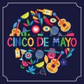Mexico cinco de mayo card