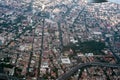 Mexico city aerial view cityscape panorama Royalty Free Stock Photo