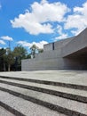 Mexico City, Mexico - Aug 2 2023: Tamayo Museum in Chapultepec presents national and international modern and contemporary art Royalty Free Stock Photo