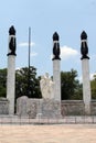 Mexico City, Mexico - August 9, 2023: Monumento a los NiÃ±os Heroes a mausoleum in Chapultepec dedicated to Mexican fighters Royalty Free Stock Photo