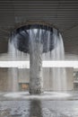 MEXICO CITY - AUGUST 1, 2016: The plaza of the National Museum of Anthropology of Mexico.