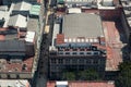 Mexico City Centro Historico Aerial view Royalty Free Stock Photo