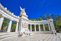 Landmark Benito Juarez Monument The Juarez Hemicycle at Mexico City Alameda Central Park Royalty Free Stock Photo