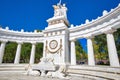 Landmark Benito Juarez Monument The Juarez Hemicycle at Mexico City Alameda Central Park Royalty Free Stock Photo