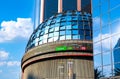 A Mexican stock exchange also known as BMV located in Mexico City on the Paseo de la Reforma. It is a second largest Royalty Free Stock Photo