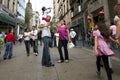 People on Madero street