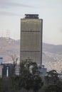 The Pemex Executive Tower a skyscraper in Mexico City, state-owned Pemex, one of the largest Royalty Free Stock Photo