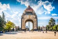 Mexico City, Mexico - January 25, 2019. Monument a la Revolucion