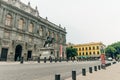 MEXICO CITY - may 2023 Museo Nacional de Arte MUNAL on Calle de Tacuba