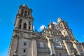 Mexico City, Metropolitan Cathedral of the Assumption of Blessed Virgin Mary into Heavens Ã¢â¬â a landmark Mexican cathedral on the Royalty Free Stock Photo