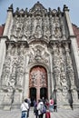 Mexico City Metropolitan Cathedral Royalty Free Stock Photo